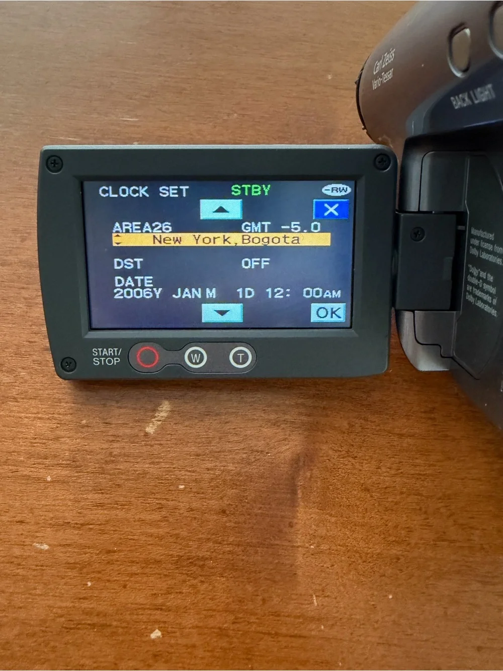 Sony Gray Portable Handycam DVD Camcorder with Remote DCR-DVD305
